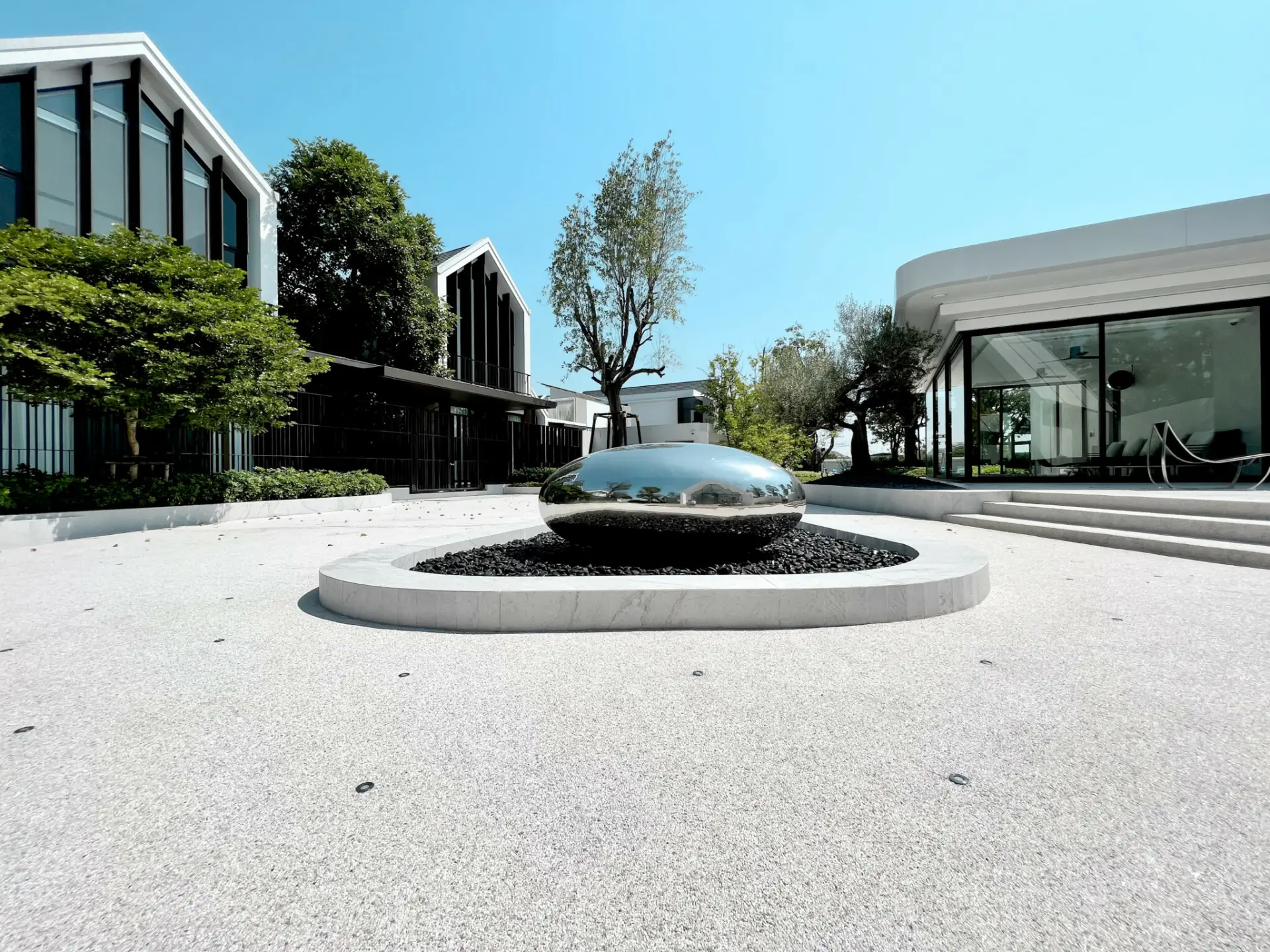 TROWEL STONE : Pebble Stone Coating gallery